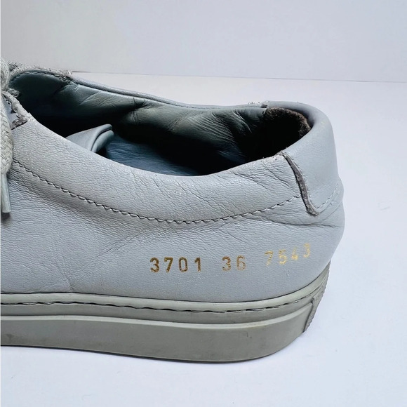 Common Projects Woman Original Achilles Sneaker Gray 36 - Picture 8 of 15